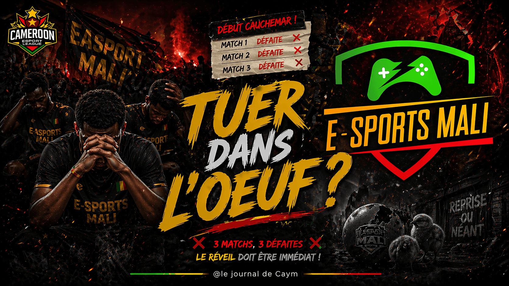 EASPORT Mali : Le chemin vers le haut commence par le bas